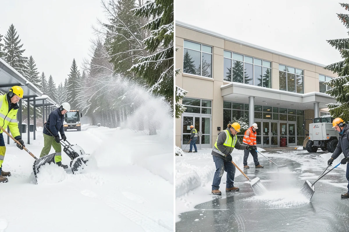 Senior Living Snow Removal in Tukwila, King County, WA - Identify resident routes, entrances, and pickup areas