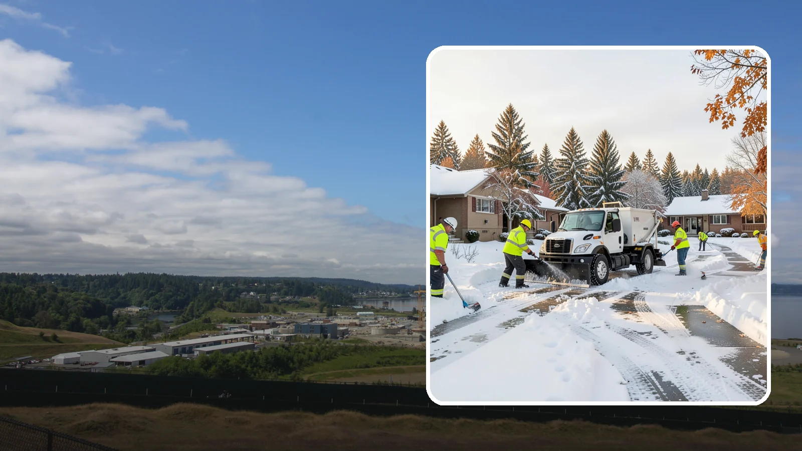 Senior Living Snow Removal in University Place, Pierce County, WA - We prioritize senior living communities where safe, ice-free surfaces protect residents at highest risk of falls.