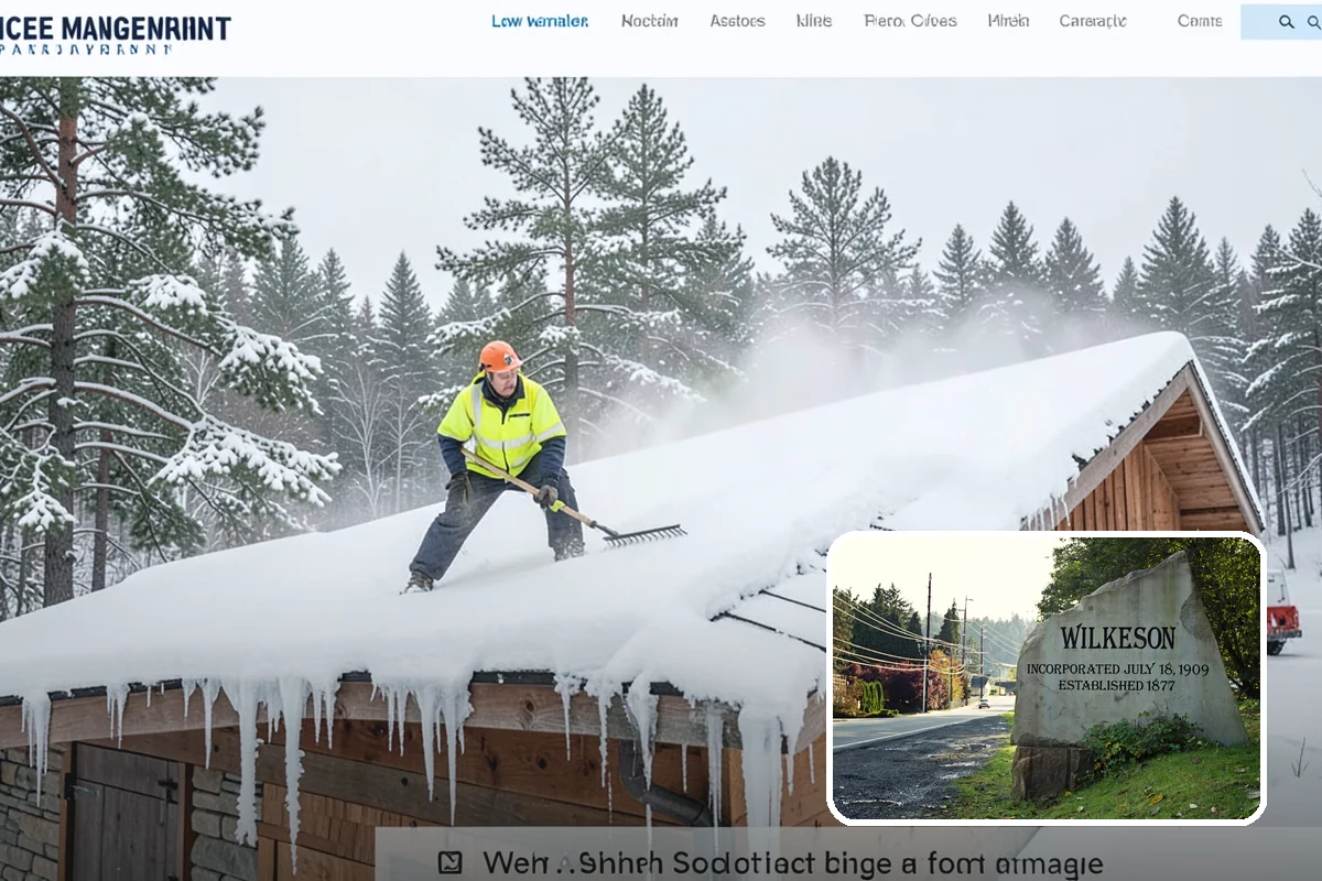 Senior Living Snow Removal in Wilkeson, Pierce County, WA - Priority service for vulnerable residents