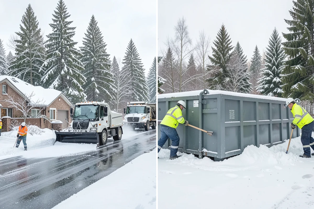 Senior Living Snow Removal in Wilkeson, Pierce County, WA - Identify resident routes, entrances, and pickup areas