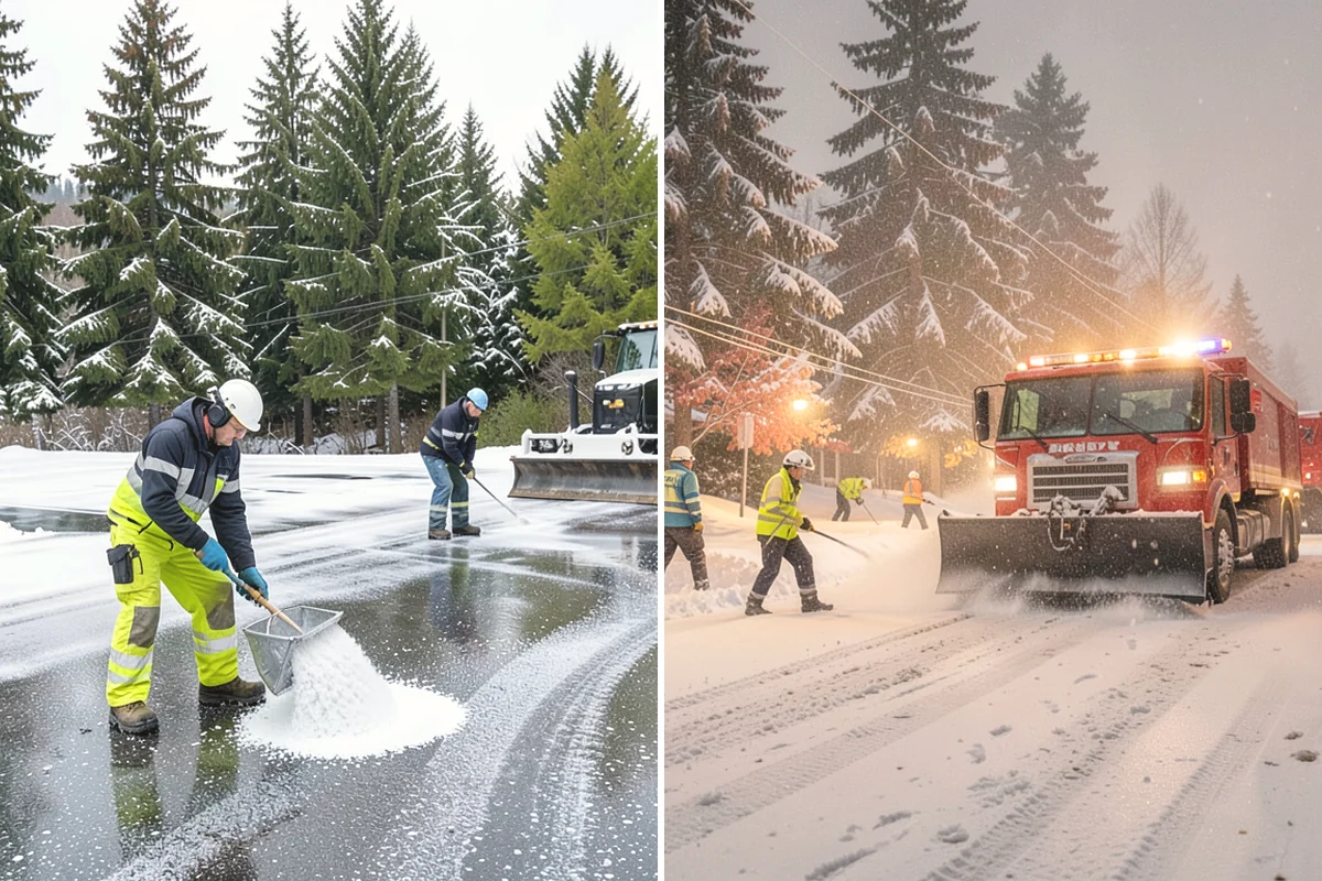 Senior Living Snow Removal in Yarrow Point, King County, WA - Identify resident routes, entrances, and pickup areas