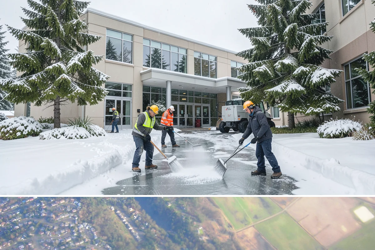 Service Verification in Algona, King County, WA - Performed after each completed service throughout the winter season.