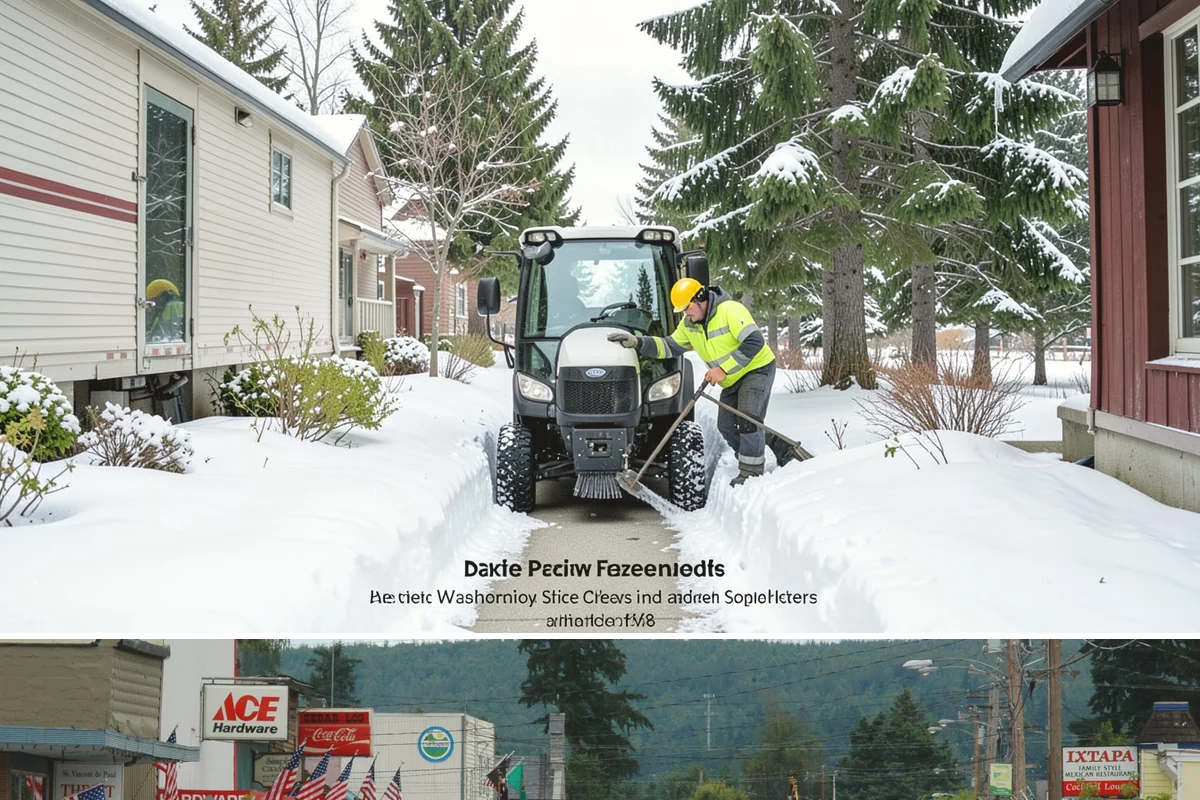 Service Verification in Carnation, King County, WA - Performed after each completed service throughout the winter season.