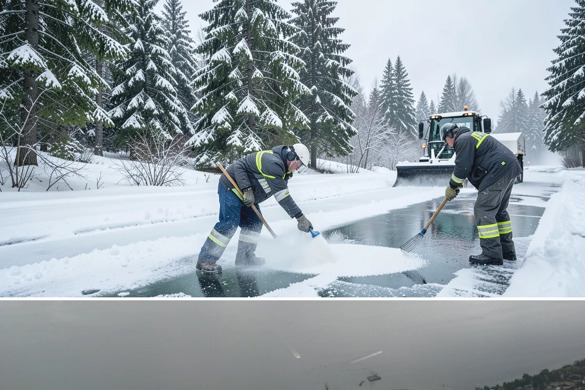 Service Verification in Des Moines, King County, WA - Performed after each completed service throughout the winter season.