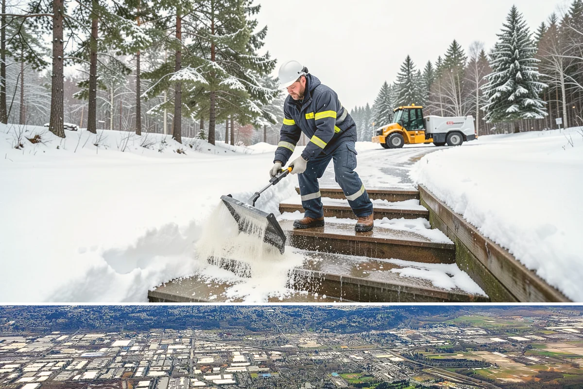 Service Verification in Kent, King County, WA - Performed after each completed service throughout the winter season.