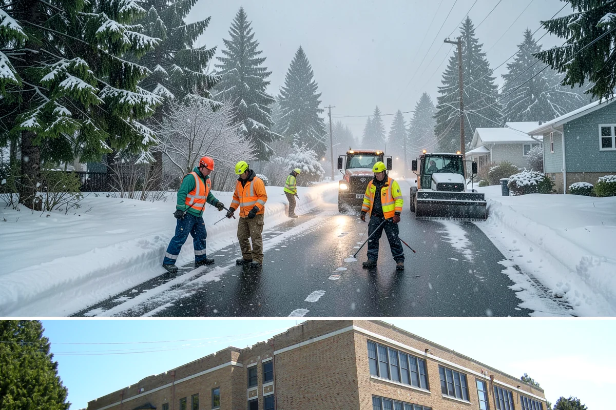 Service Verification in Maple Valley, King County, WA - Performed after each completed service throughout the winter season.