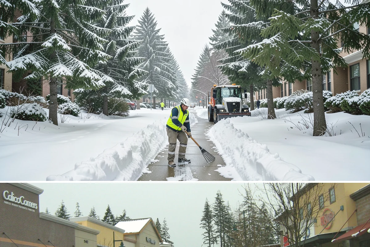 Service Verification in Mill Creek, Snohomish County, WA - Performed after each completed service throughout the winter season.