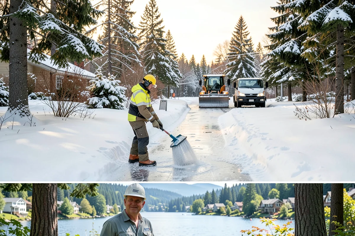 Service Verification in Milton, King County, WA - Performed after each completed service throughout the winter season.
