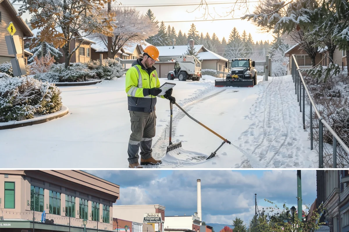 Service Verification in Monroe, Snohomish County, WA - Performed after each completed service throughout the winter season.