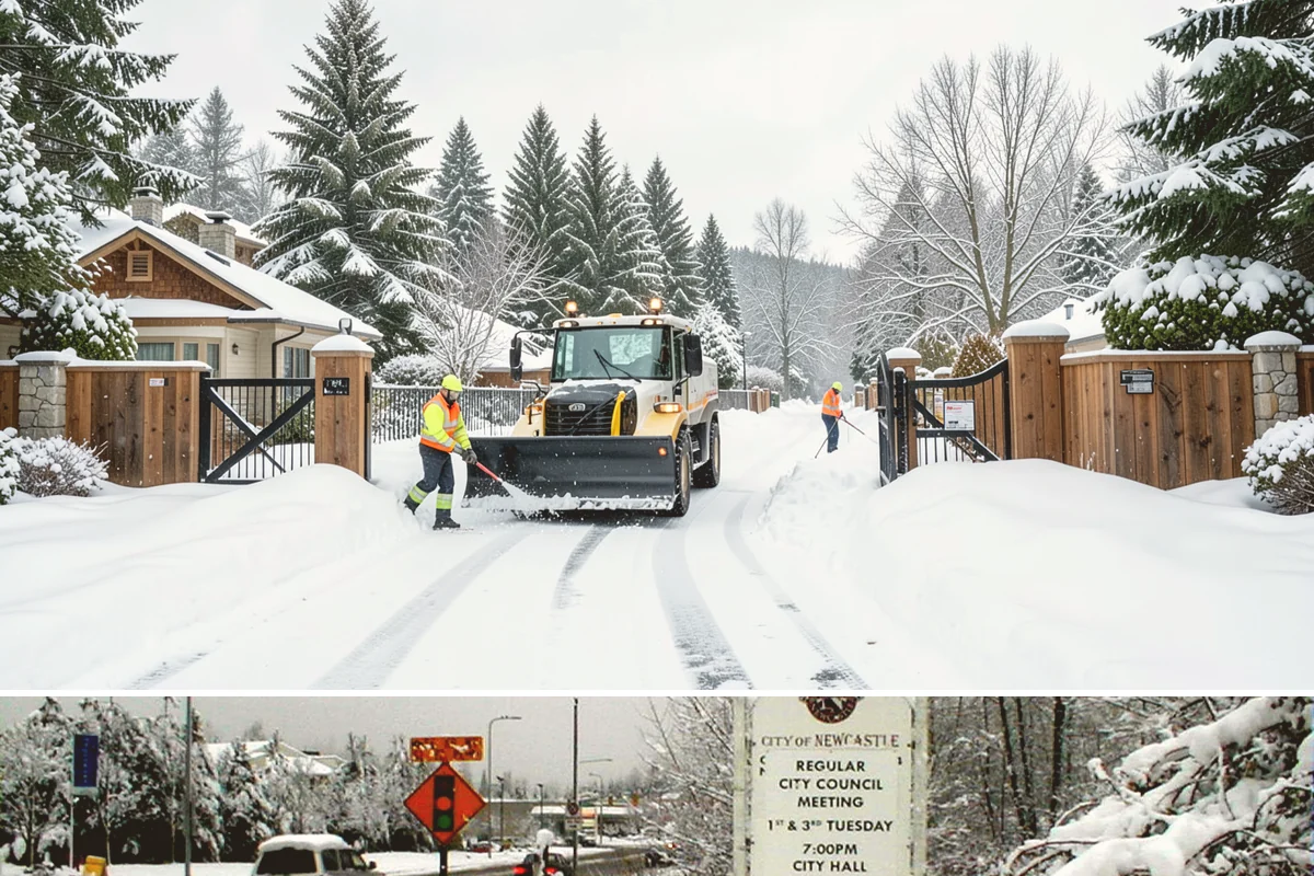 Service Verification in Newcastle, King County, WA - Performed after each completed service throughout the winter season.