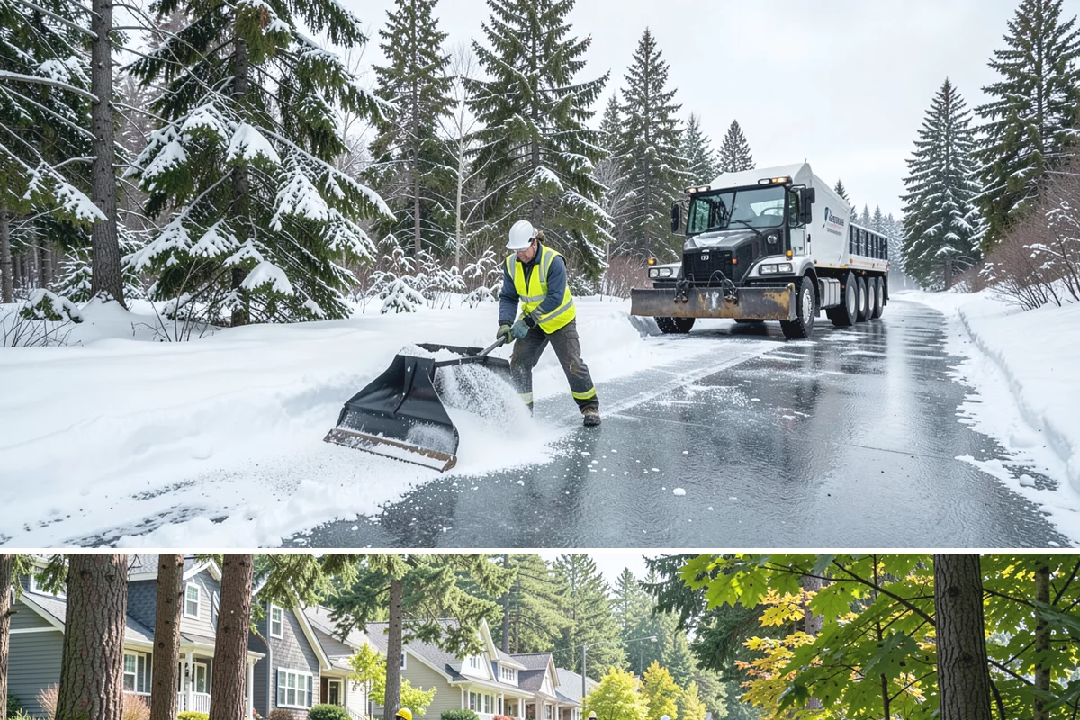 Service Verification in Normandy Park, King County, WA - Performed after each completed service throughout the winter season.