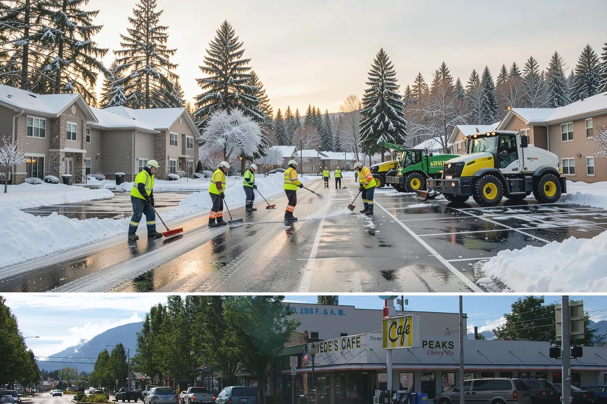 Service Verification in North Bend, King County, WA - Performed after each completed service throughout the winter season.