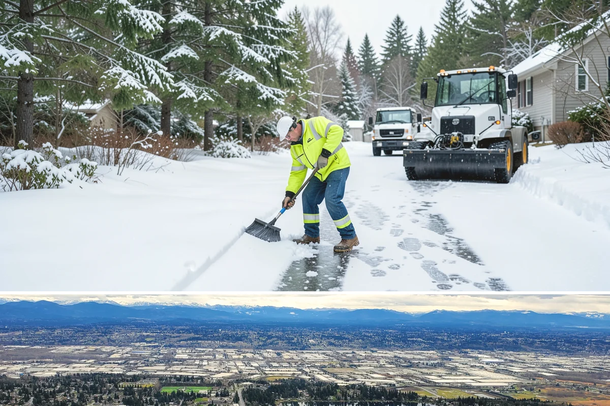 Service Verification in SeaTac, King County, WA - Performed after each completed service throughout the winter season.