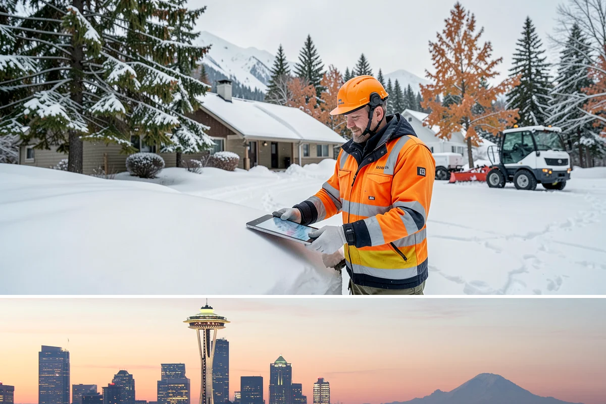 Service Verification in Seattle, King County, WA - Performed after each completed service throughout the winter season.