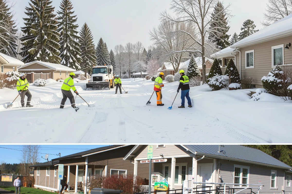 Service Verification in South Prairie, Pierce County, WA - Performed after each completed service throughout the winter season.