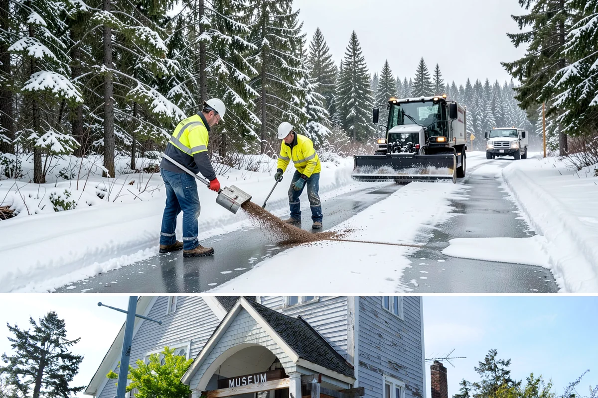 Service Verification in Steilacoom, Pierce County, WA - Performed after each completed service throughout the winter season.