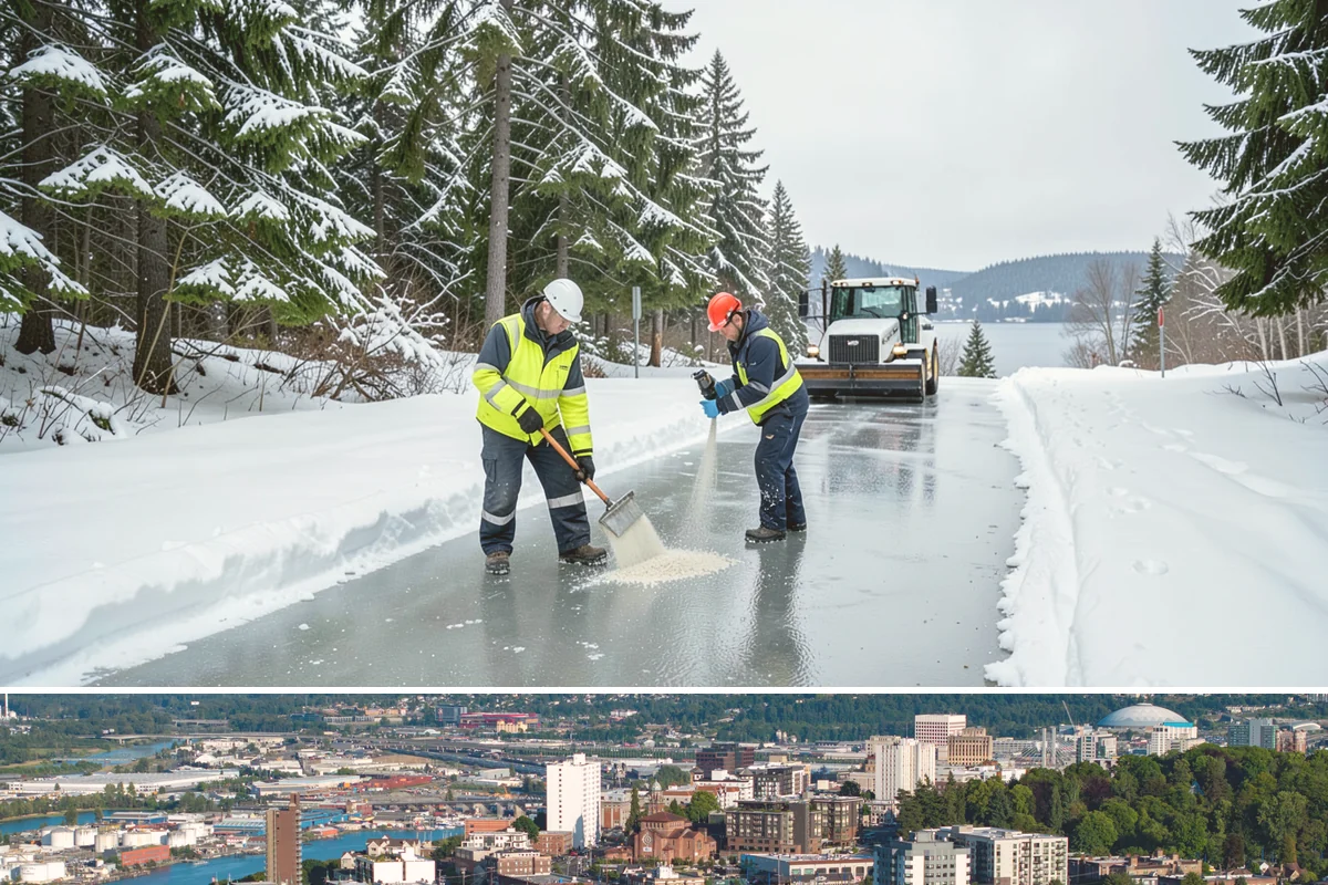 Service Verification in Tacoma, Pierce County, WA - Performed after each completed service throughout the winter season.