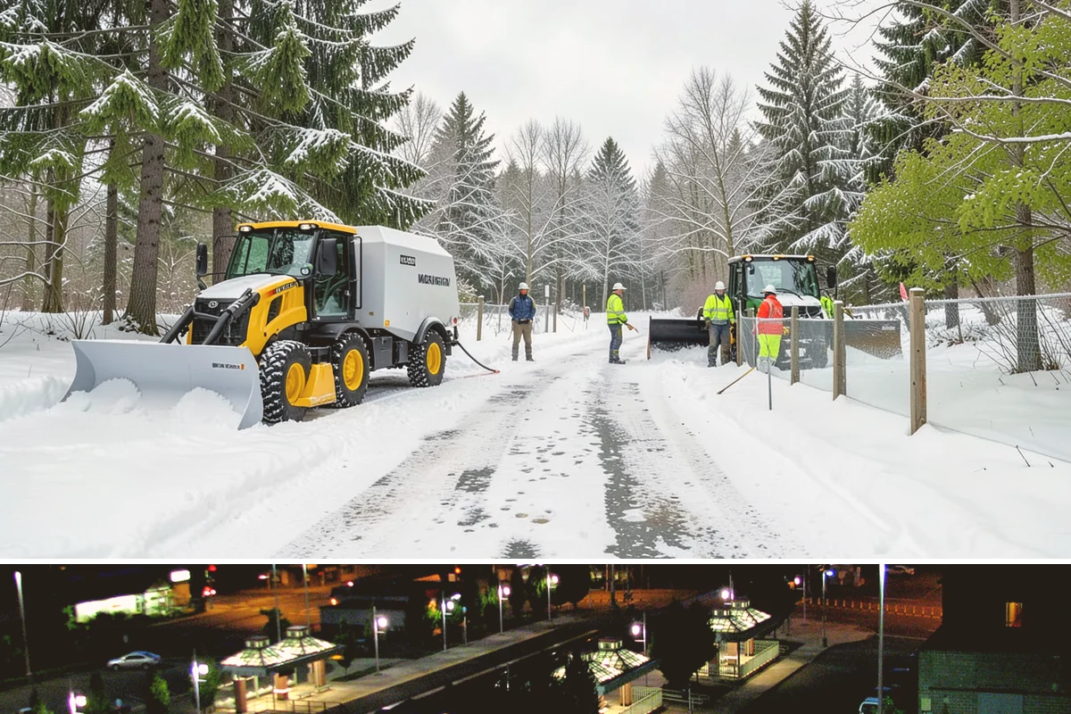 Shared Driveway Snow Removal in Auburn, King County, WA - Shared drives need prompt, coordinated clearing with each snowfall and treatment through the freeze-thaw days that follow.