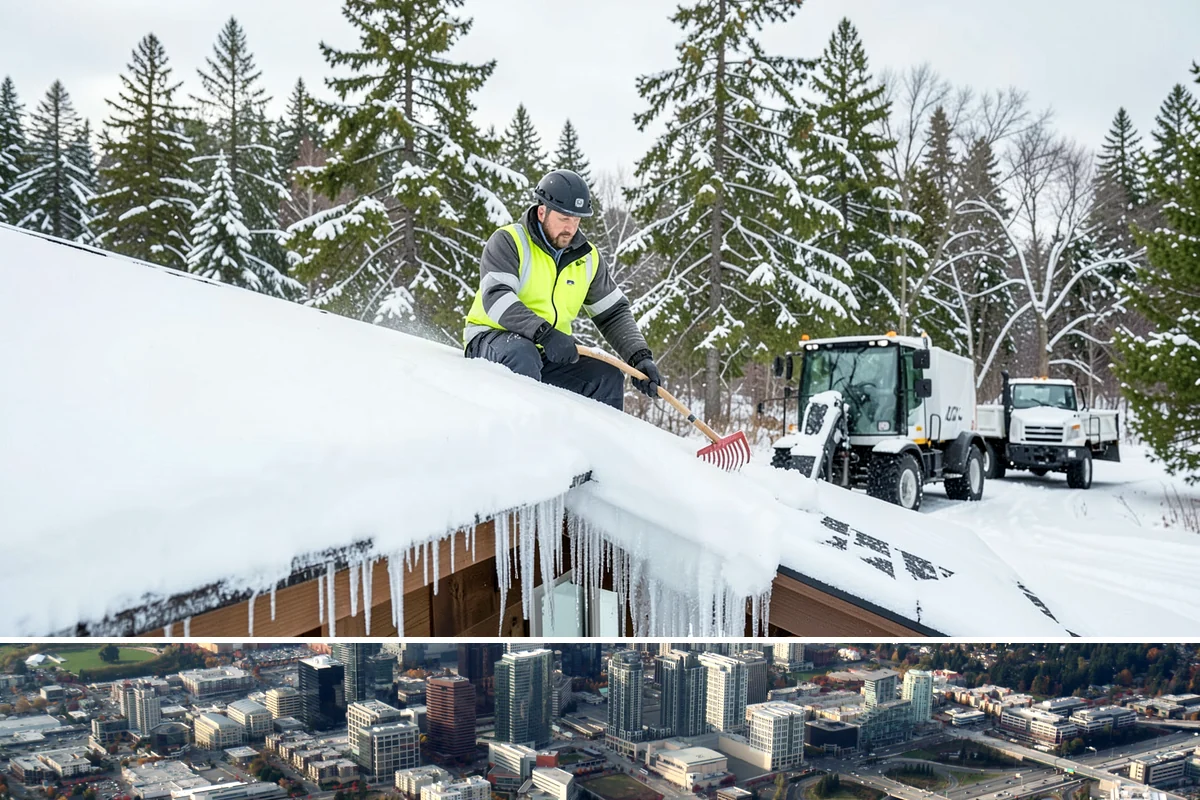 Shared Driveway Snow Removal in Bellevue, King County, WA - Shared drives need prompt, coordinated clearing with each snowfall and treatment through the freeze-thaw days that follow.