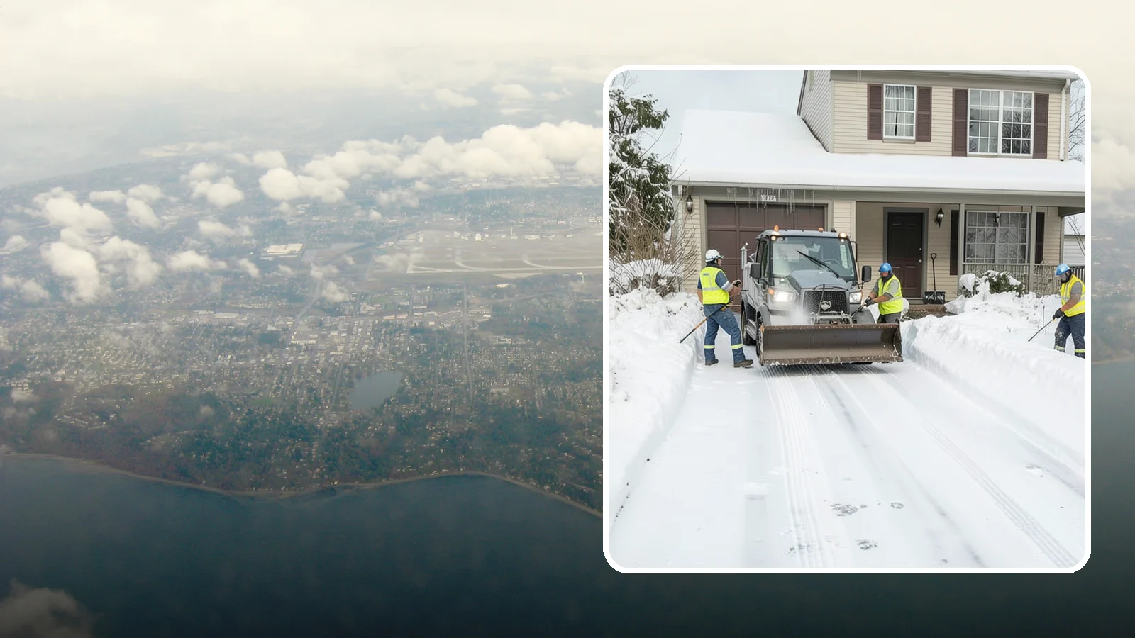 Shared Driveway Snow Removal in Burien, King County, WA - We clear shared driveways fairly and completely so every household along them keeps reliable winter access.
