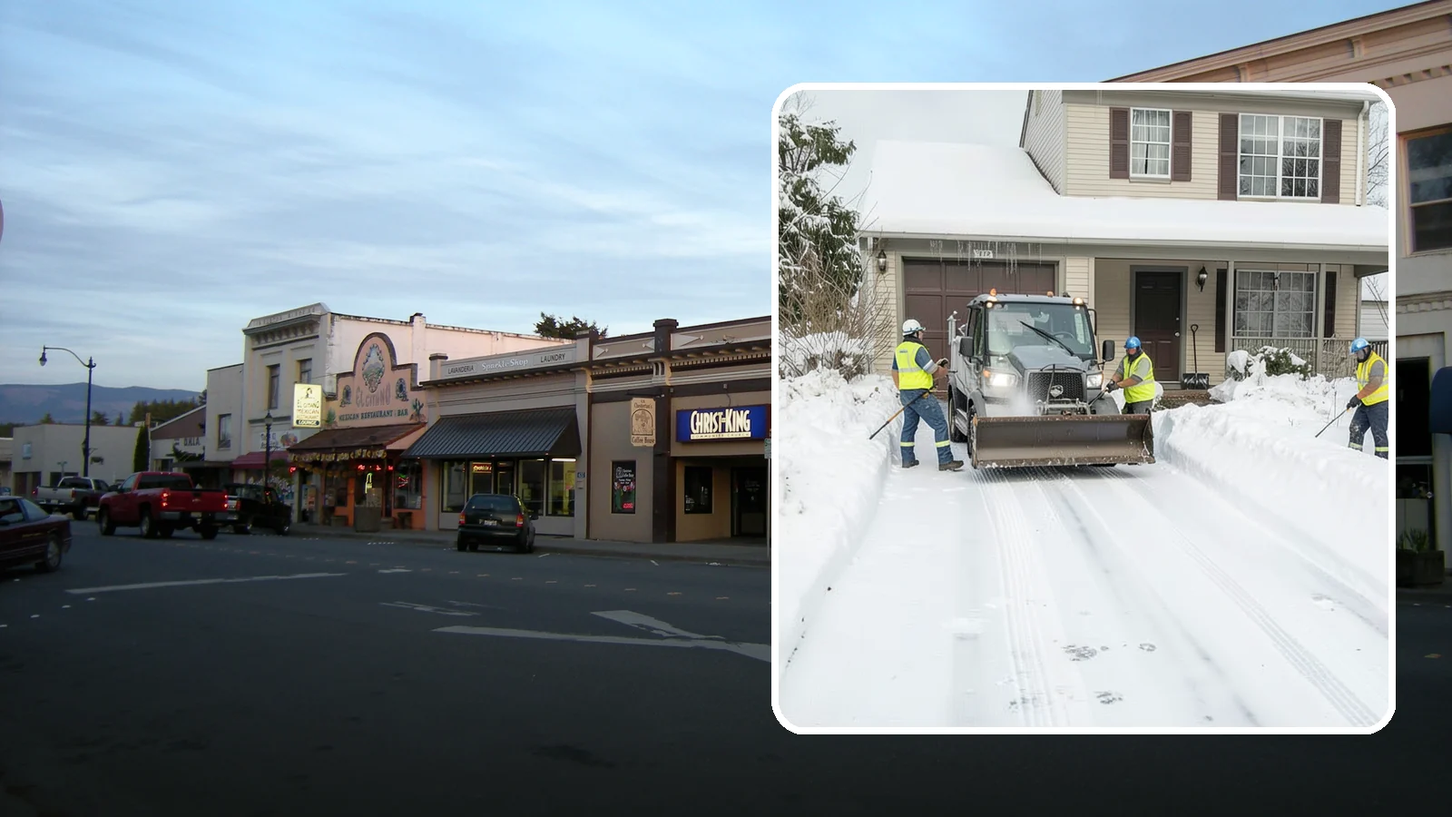 Shared Driveway Snow Removal in Burlington, Skagit County, WA - We clear shared driveways fairly and completely so every household along them keeps reliable winter access.