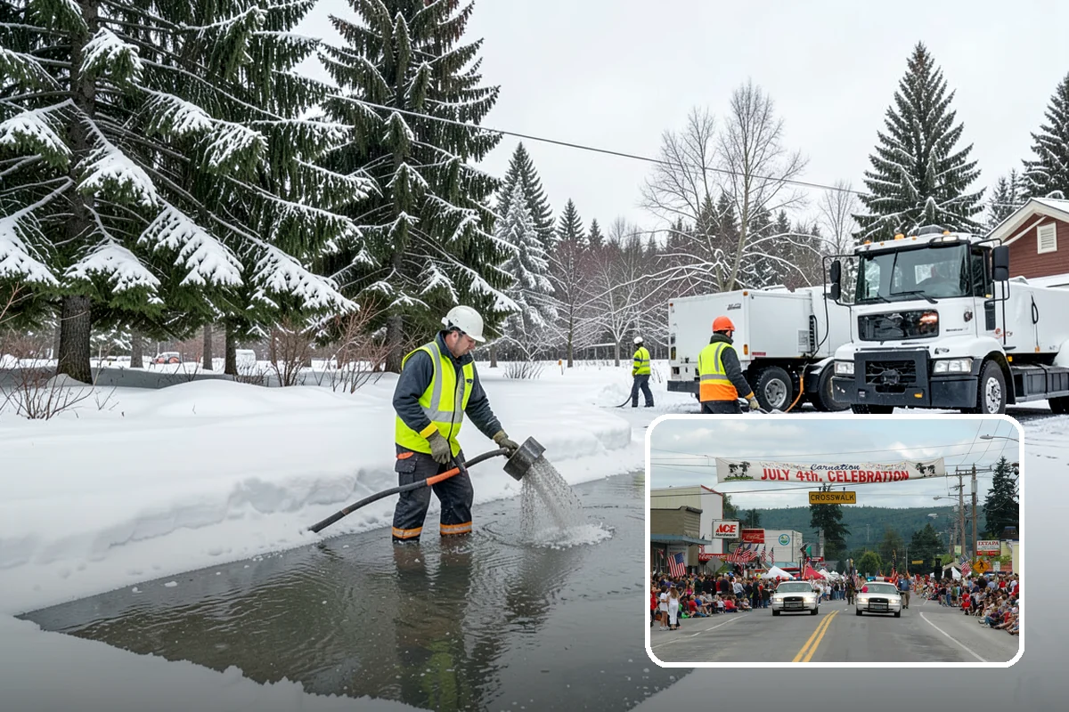 Shared Driveway Snow Removal in Carnation, King County, WA - Clears the entire shared run as a single job
