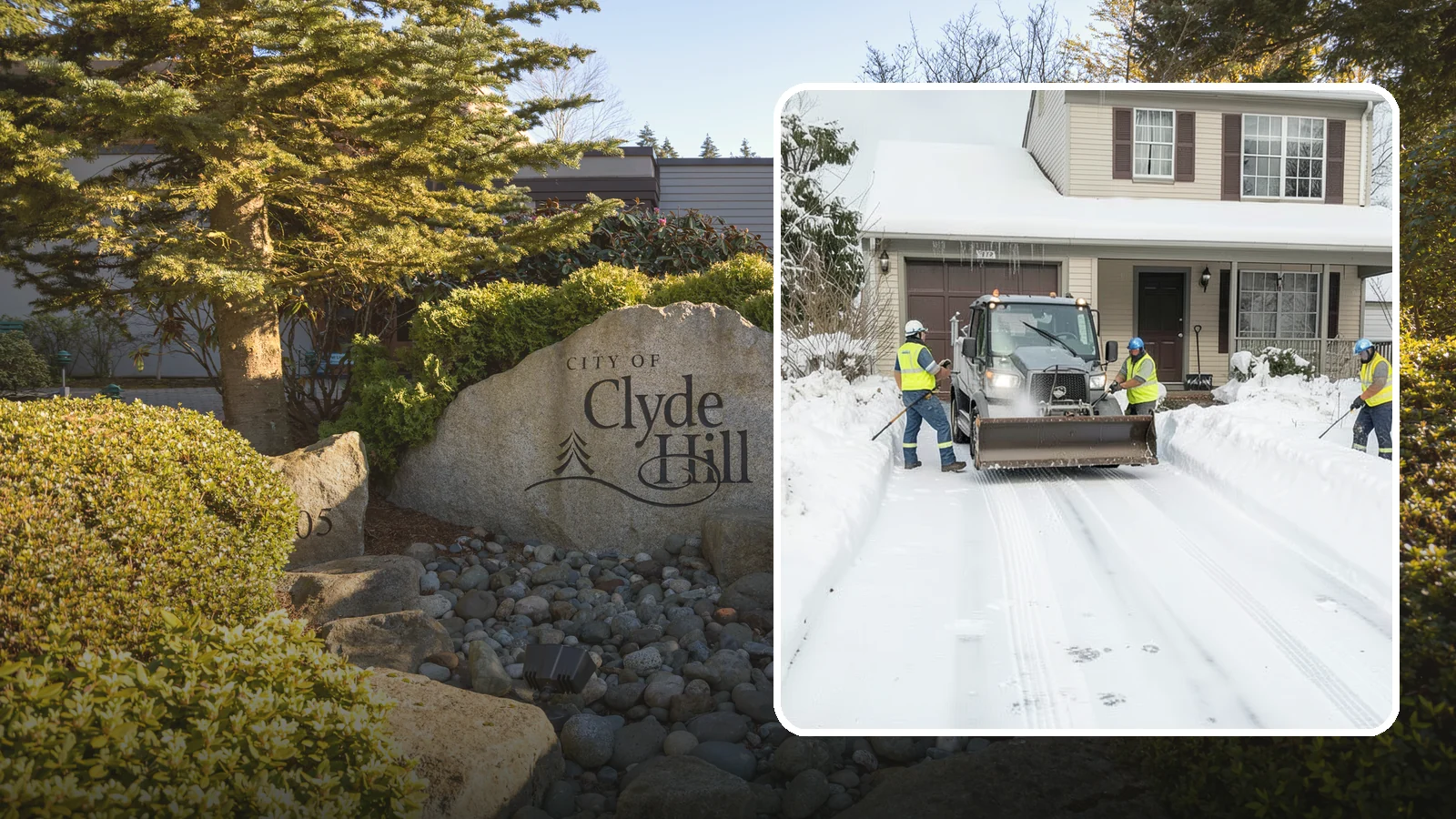 Shared Driveway Snow Removal in Clyde Hill, King County, WA - We clear shared driveways fairly and completely so every household along them keeps reliable winter access.