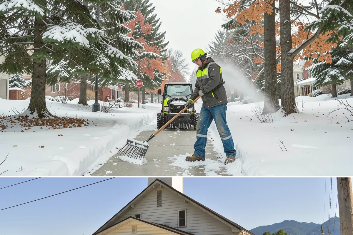 Shared Driveway Snow Removal in Concrete, Skagit County, WA - Shared drives need prompt, coordinated clearing with each snowfall and treatment through the freeze-thaw days that follow.