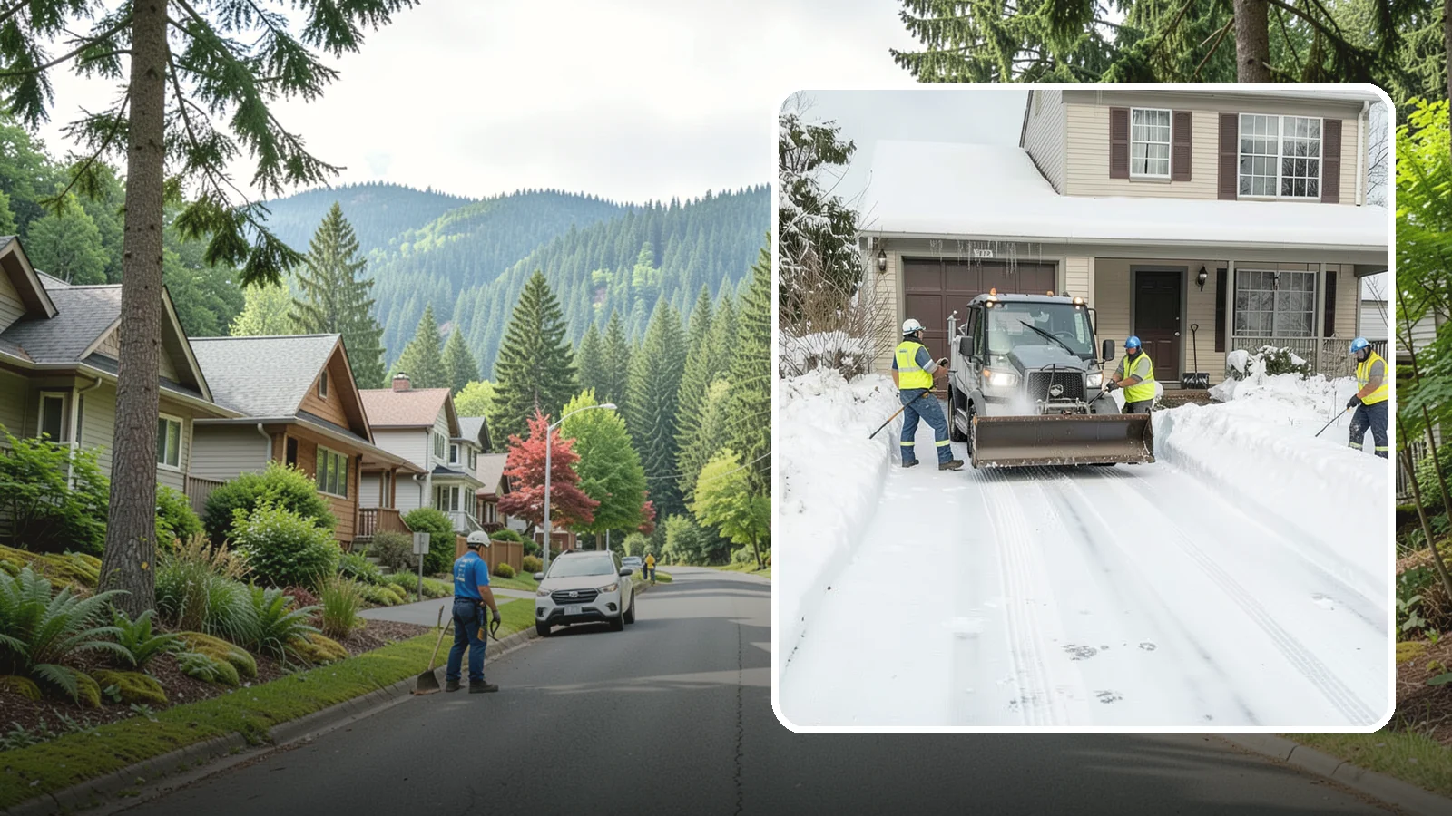 Shared Driveway Snow Removal in Darrington, Snohomish County, WA - We clear shared driveways fairly and completely so every household along them keeps reliable winter access.