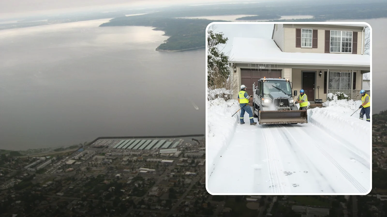 Shared Driveway Snow Removal in Des Moines, King County, WA - We clear shared driveways fairly and completely so every household along them keeps reliable winter access.