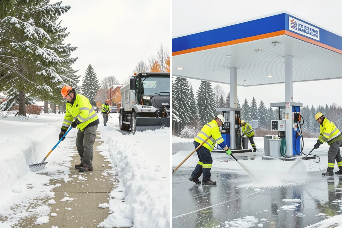 Shared Driveway Snow Removal in Eatonville, Pierce County, WA - We confirm the shared boundaries and each household's access