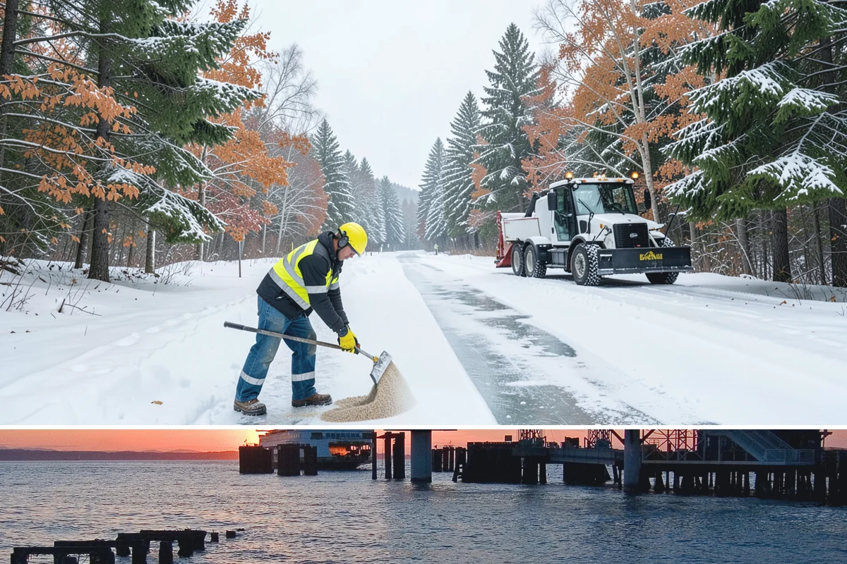 Shared Driveway Snow Removal in Edmonds, Snohomish County, WA - Shared drives need prompt, coordinated clearing with each snowfall and treatment through the freeze-thaw days that follow.