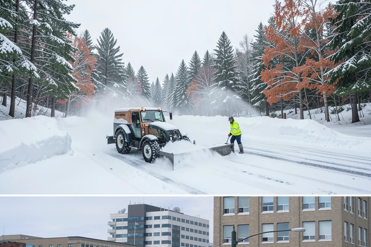Shared Driveway Snow Removal in Everett, Snohomish County, WA - Shared drives need prompt, coordinated clearing with each snowfall and treatment through the freeze-thaw days that follow.