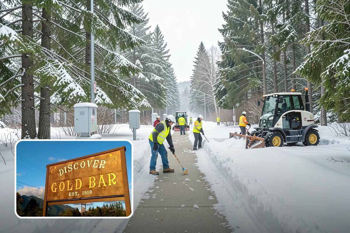 Shared Driveway Snow Removal in Gold Bar, Snohomish County, WA - Clears the entire shared run as a single job