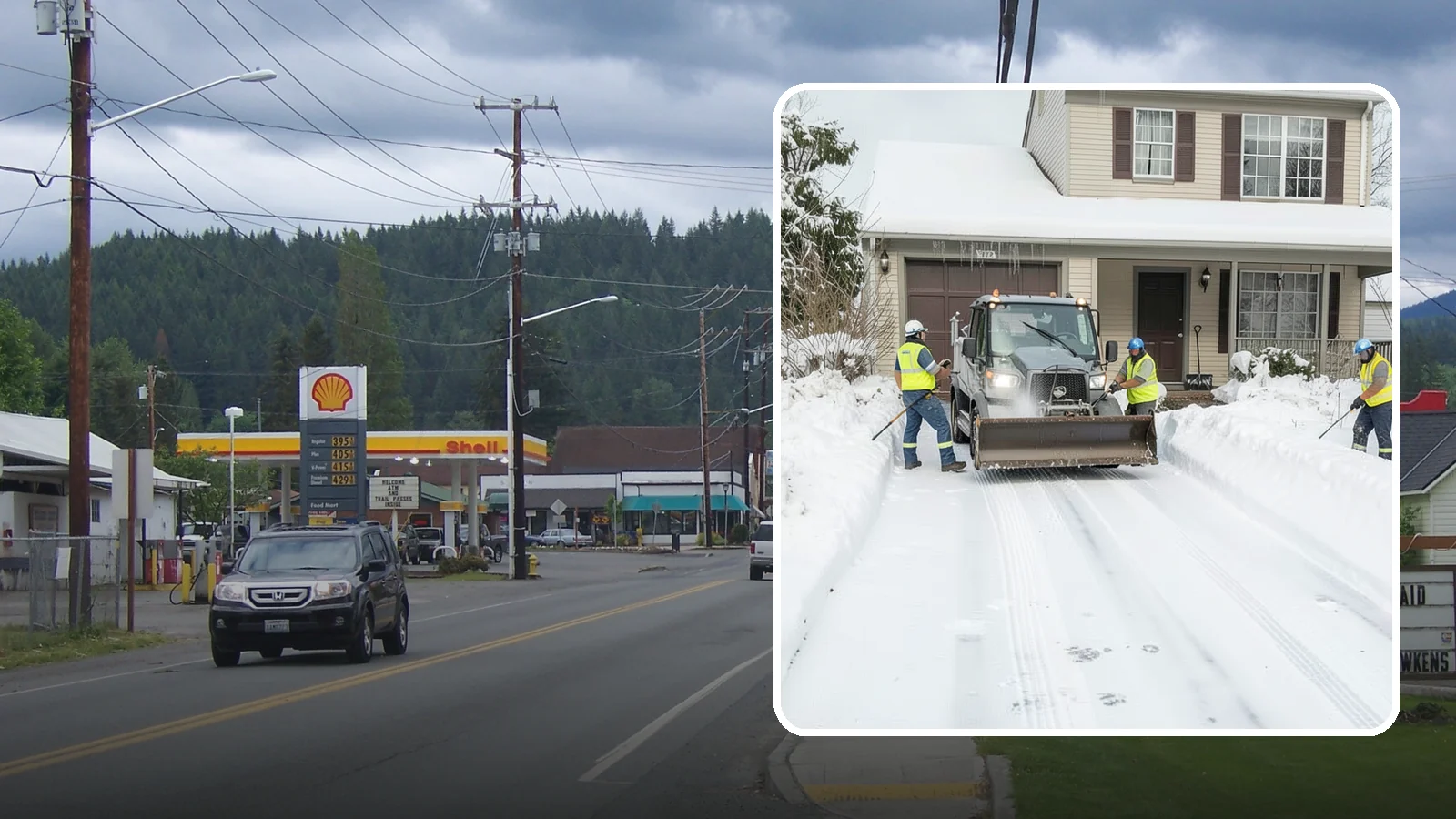 Shared Driveway Snow Removal in Granite Falls, Snohomish County, WA - We clear shared driveways fairly and completely so every household along them keeps reliable winter access.