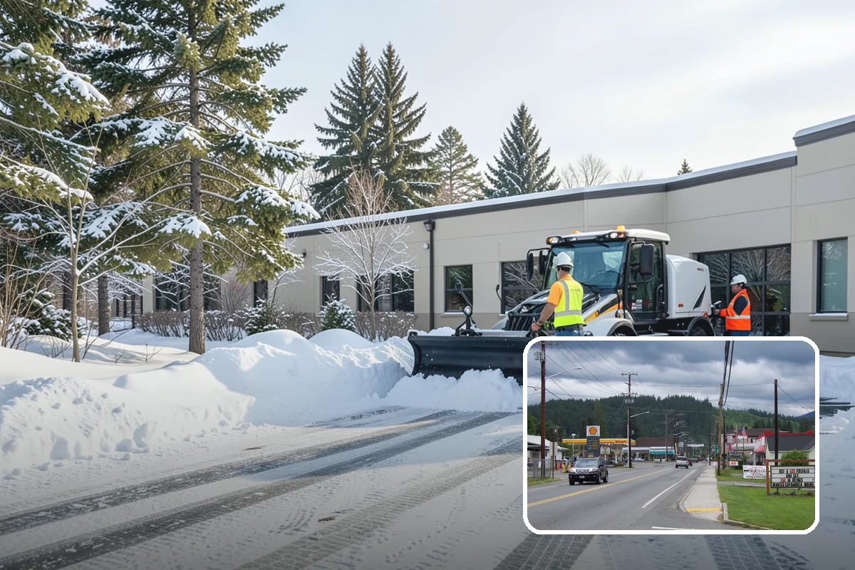 Shared Driveway Snow Removal in Granite Falls, Snohomish County, WA - Clears the entire shared run as a single job