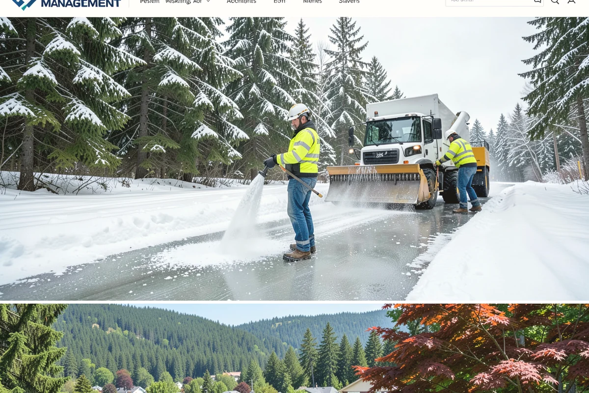 Shared Driveway Snow Removal in Index, Snohomish County, WA - Shared drives need prompt, coordinated clearing with each snowfall and treatment through the freeze-thaw days that follow.