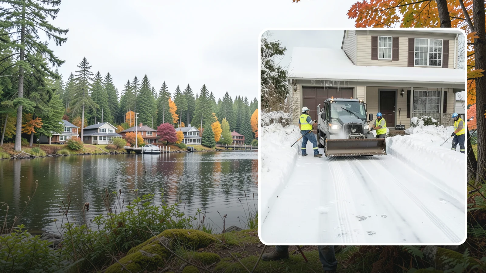 Shared Driveway Snow Removal in La Conner, Skagit County, WA - We clear shared driveways fairly and completely so every household along them keeps reliable winter access.