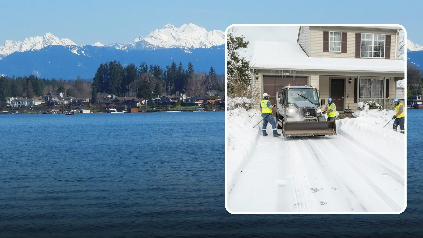 Shared Driveway Snow Removal in Lake Stevens, Snohomish County, WA - We clear shared driveways fairly and completely so every household along them keeps reliable winter access.