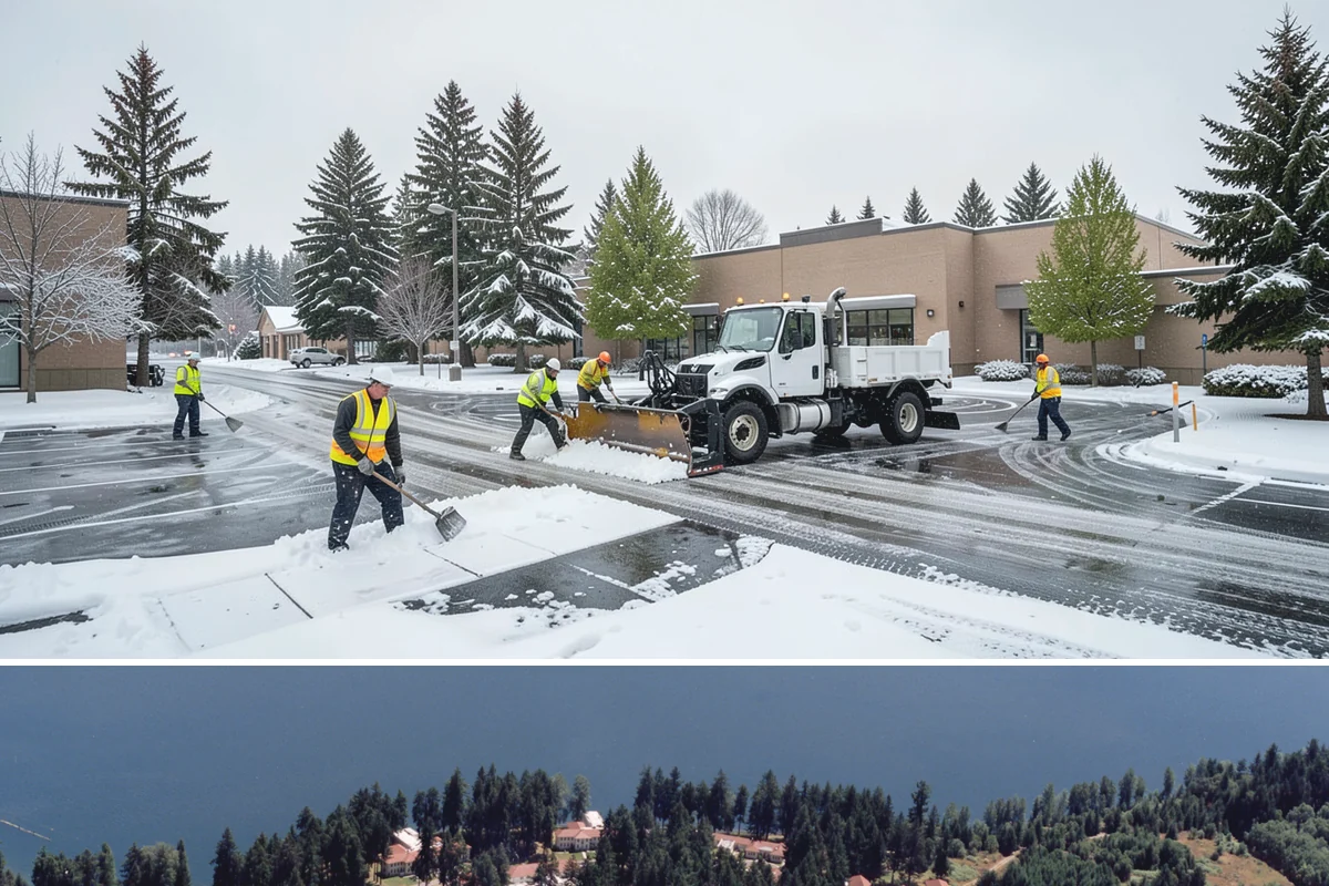 Shared Driveway Snow Removal in Lakewood, Pierce County, WA - Shared drives need prompt, coordinated clearing with each snowfall and treatment through the freeze-thaw days that follow.