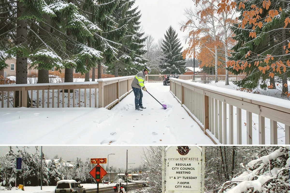 Shared Driveway Snow Removal in Newcastle, King County, WA - Shared drives need prompt, coordinated clearing with each snowfall and treatment through the freeze-thaw days that follow.