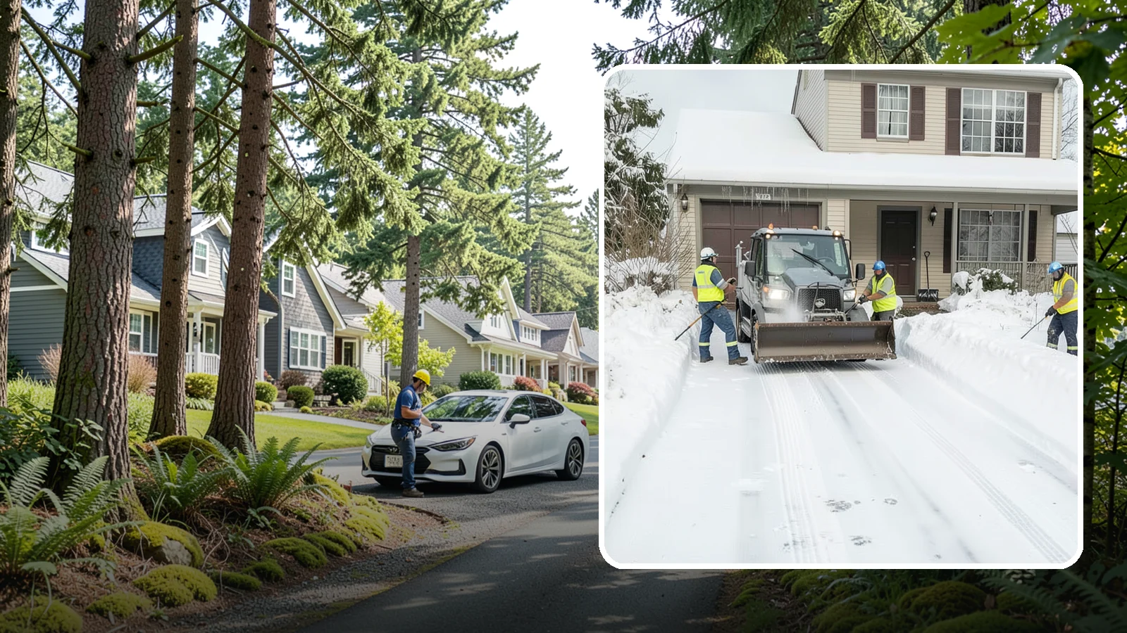 Shared Driveway Snow Removal in Normandy Park, King County, WA - We clear shared driveways fairly and completely so every household along them keeps reliable winter access.