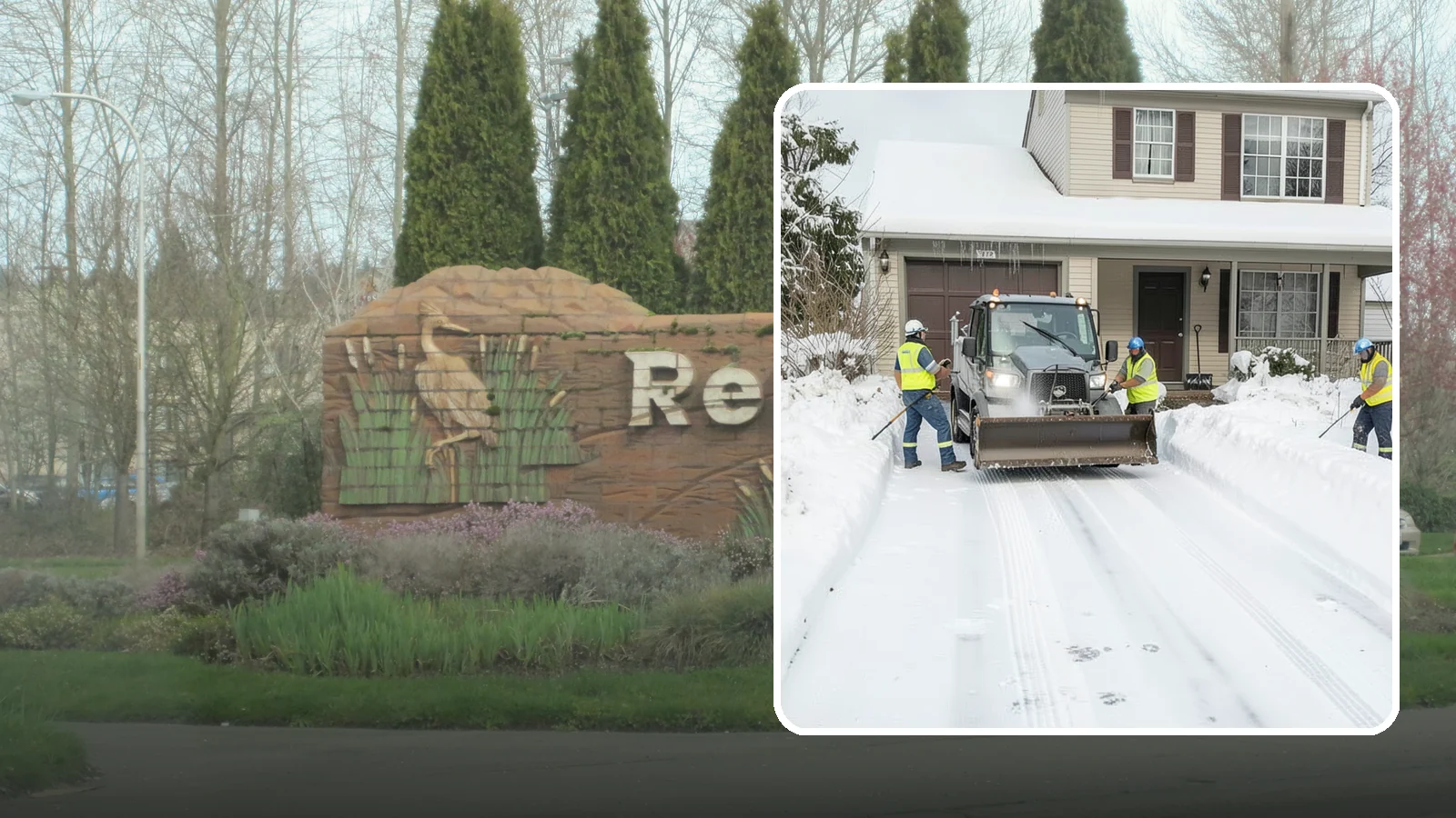 Shared Driveway Snow Removal in Renton, King County, WA - We clear shared driveways fairly and completely so every household along them keeps reliable winter access.