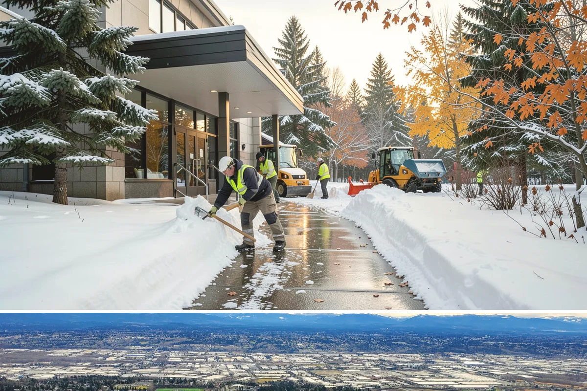 Shared Driveway Snow Removal in SeaTac, King County, WA - Shared drives need prompt, coordinated clearing with each snowfall and treatment through the freeze-thaw days that follow.