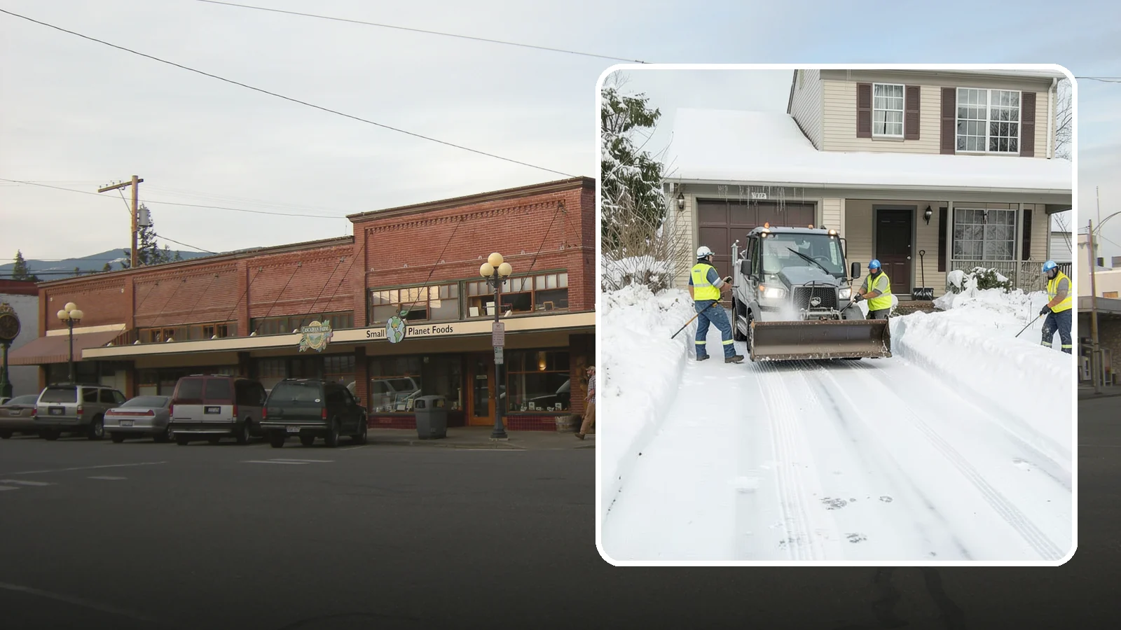 Shared Driveway Snow Removal in Sedro-Woolley, Skagit County, WA - We clear shared driveways fairly and completely so every household along them keeps reliable winter access.