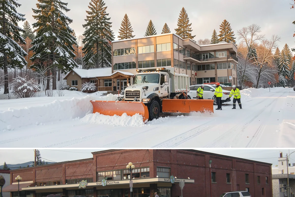 Shared Driveway Snow Removal in Sedro-Woolley, Skagit County, WA - Shared drives need prompt, coordinated clearing with each snowfall and treatment through the freeze-thaw days that follow.