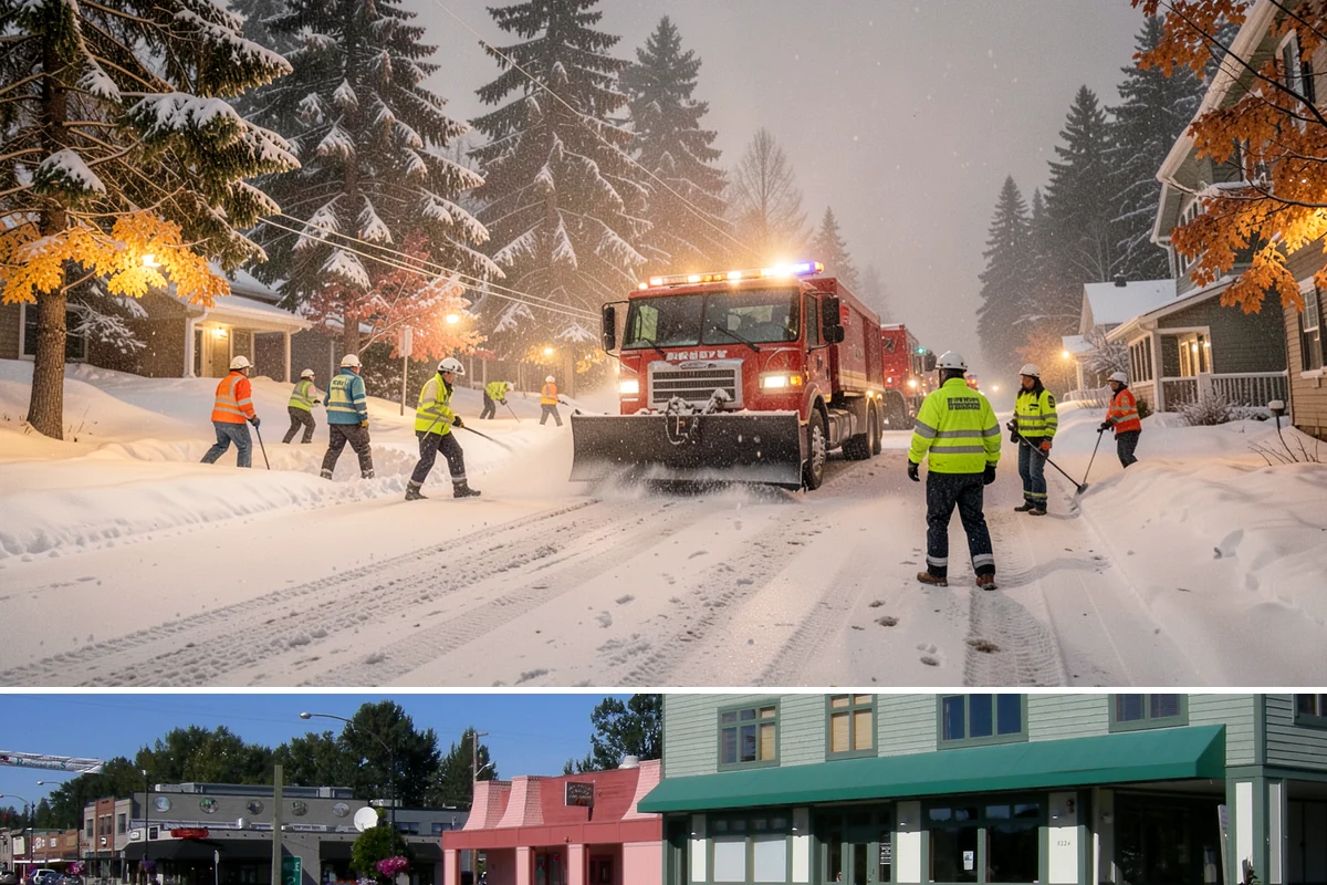Shared Driveway Snow Removal in Snoqualmie, King County, WA - Shared drives need prompt, coordinated clearing with each snowfall and treatment through the freeze-thaw days that follow.