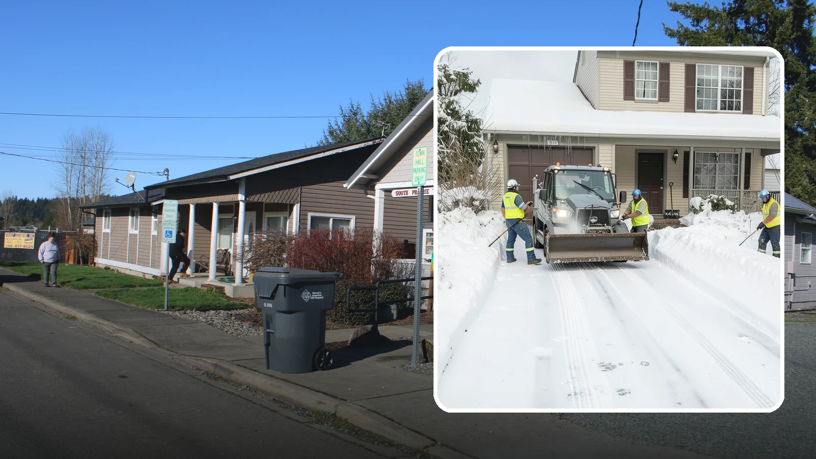Shared Driveway Snow Removal in South Prairie, Pierce County, WA - We clear shared driveways fairly and completely so every household along them keeps reliable winter access.