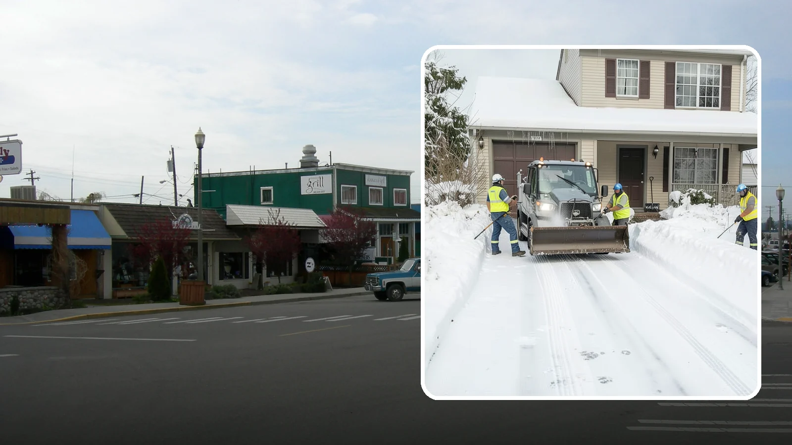 Shared Driveway Snow Removal in Stanwood, Snohomish County, WA - We clear shared driveways fairly and completely so every household along them keeps reliable winter access.