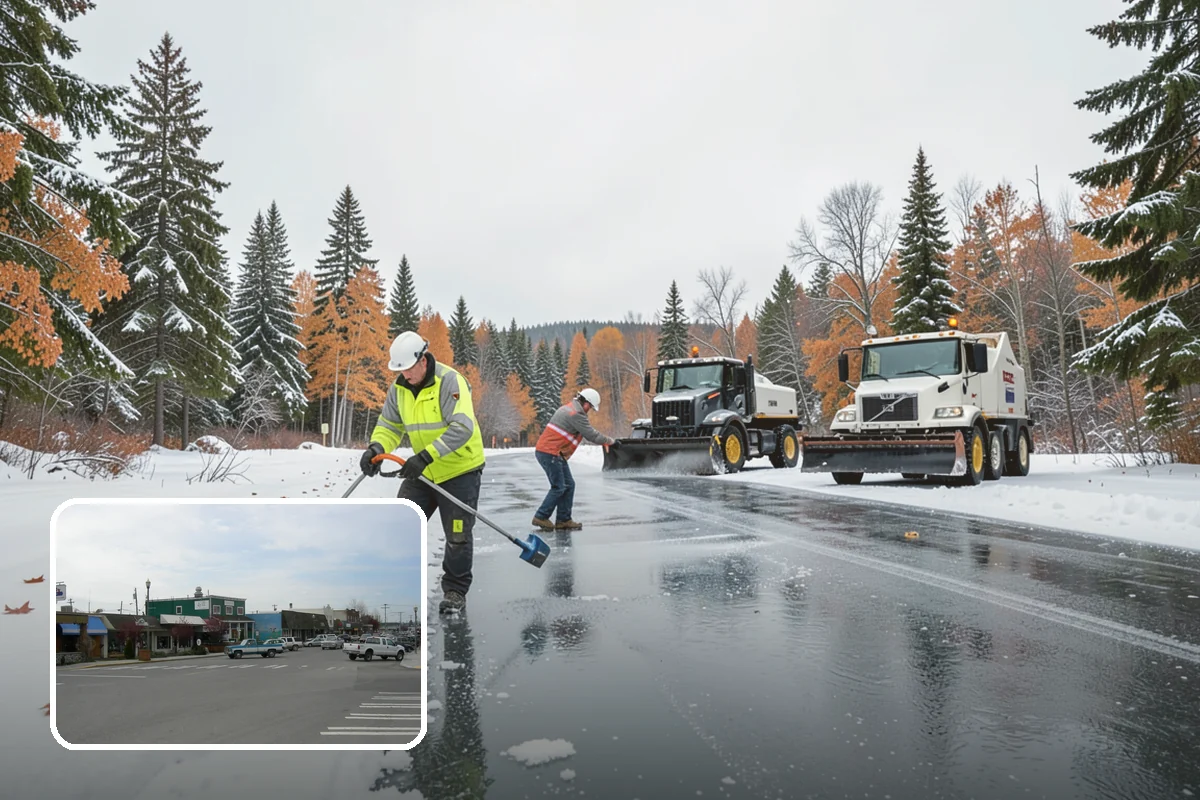 Shared Driveway Snow Removal in Stanwood, Snohomish County, WA - Clears the entire shared run as a single job
